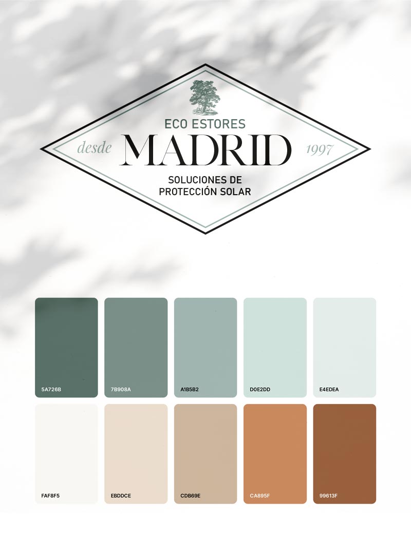 Desarrollo de web, branding e identidad visual de ecoestores madrid
