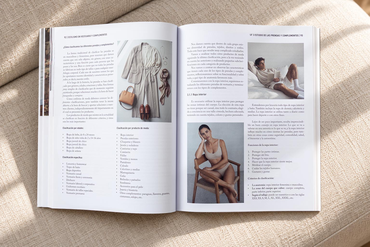 libro de estilismo doble columna editorial