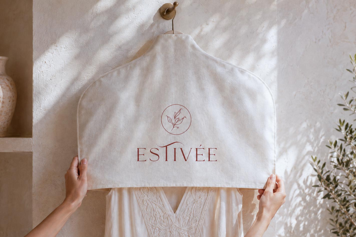 percha estivee logo terracota