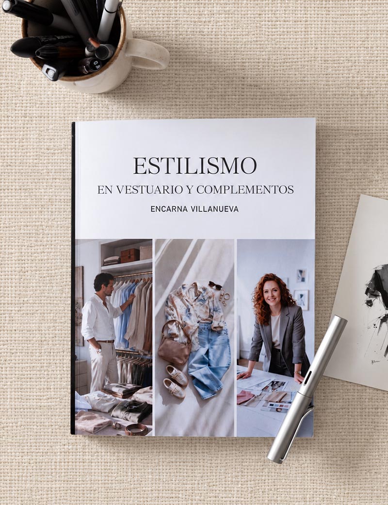 libro de estilismo en vestuario y complementos editorial sobre tela 2
